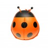 Children backpack, ladybug, orange - Orange