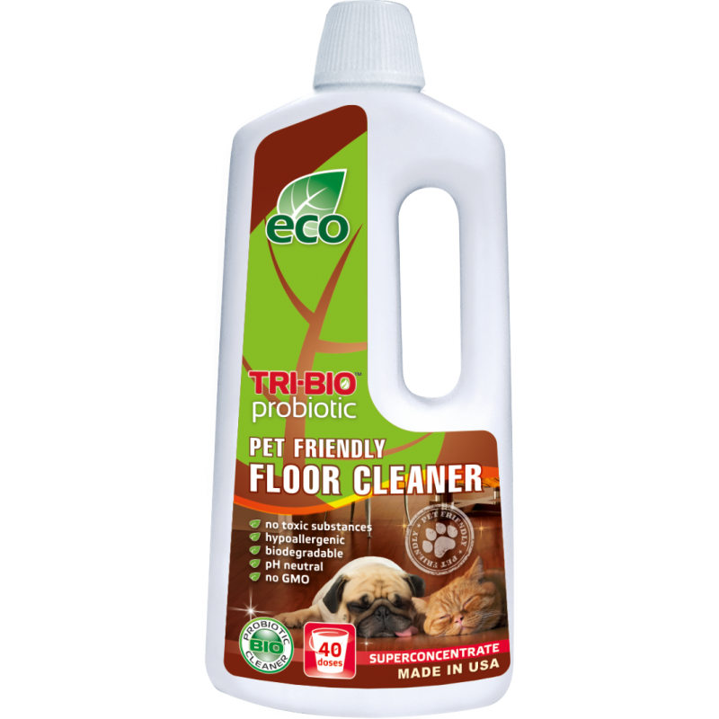 Пробиотик за чистење на подови (погоден доколку имате миленичиња) 0,89 Л Tri-Bio