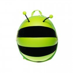 Children backpack, bee shape, green Supercute 21587 