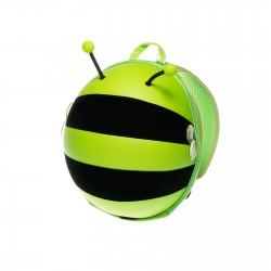 Children backpack, bee shape, green Supercute 21588 2