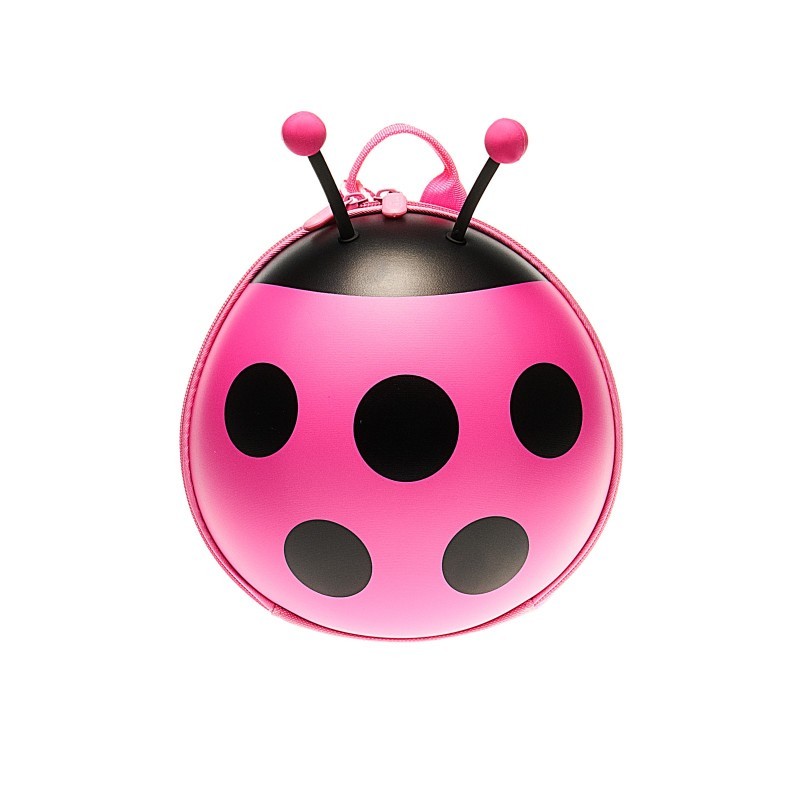 Mini ladybug backpack with belt - Pink