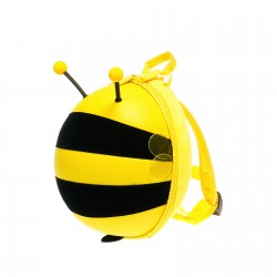 Mini backpack with bee shape and a safety belt Supercute 21604 2