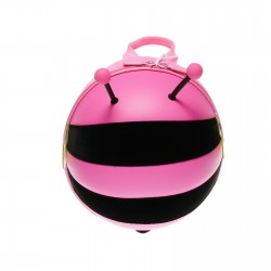 Mini backpack with bee shape and a safety belt Supercute 21609 2
