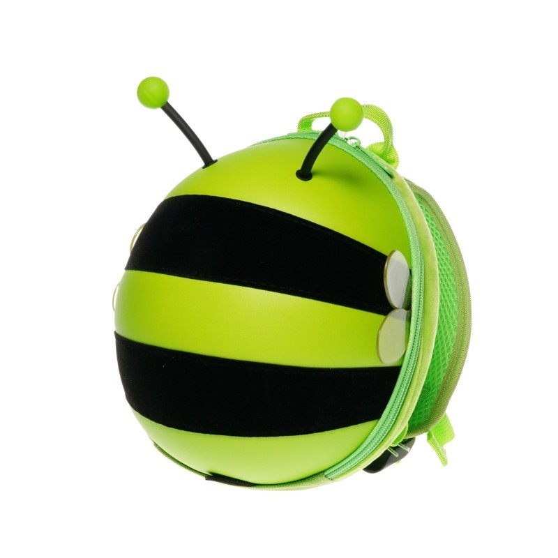Мини ранец со форма на пчела и сигурносен ремен Supercute