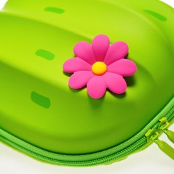 Τσάντα πλάτης Mini 3D" Κάκτους " με ζώνη ασφαλείας σε πράσινο χρώμα. Διασκεδαστική τσάντα με ρυθμιζόμενους ιμάντες ώμου και χειρ Supercute 21639 6