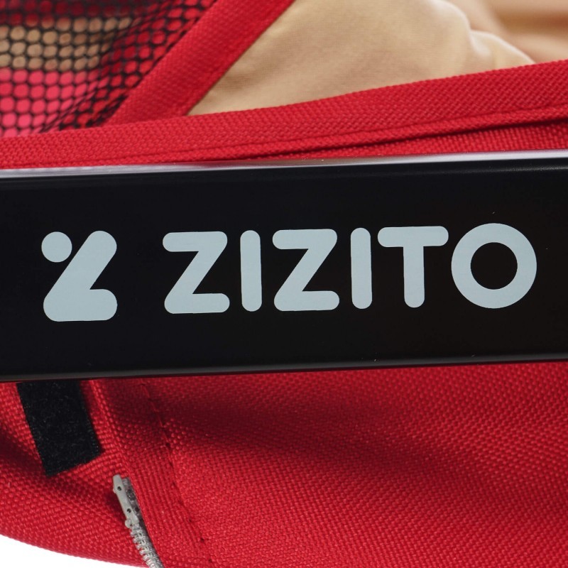 Cărucior pentru copii Bianchi, Copertină cu vizor și buzunar cu fermoar, Roți față pivotante ZIZITO
