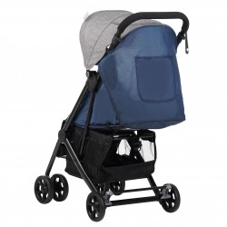 Бебешка количка Јасмин - компактна, лесна за преклопување со прекривка за нозе ZIZITO 26286 5