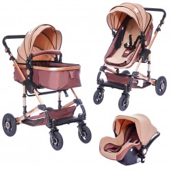 Baby stroller 3 in 1 Fontana and car seat ZIZITO 26748 8