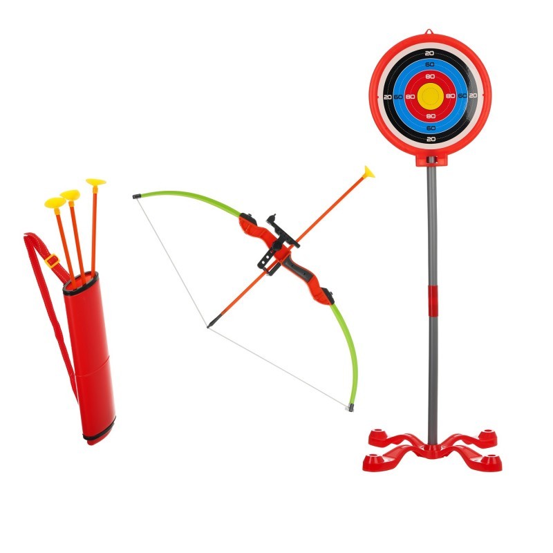 Bow with arrows and laser targeting King Sport