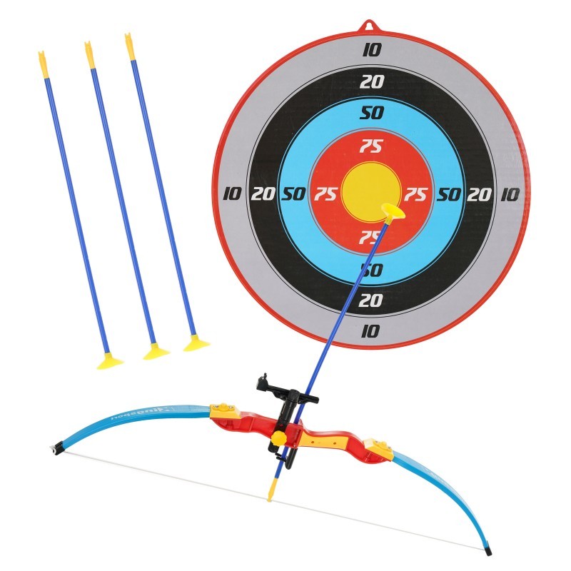 Laser-Zielbogenschießen mit Bogen, Ziel und Pfeilen King Sport