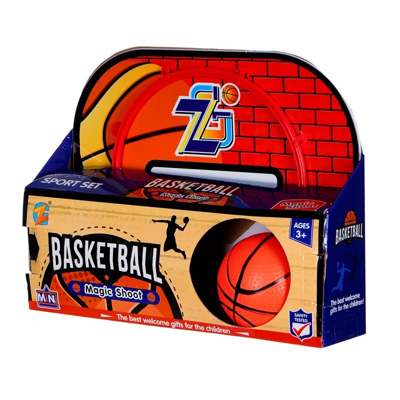 Basketball-Set mit Ball und Pumpe GT