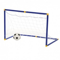 Set of 2-in-1 soccer goal and basketball hoop with included balls GT 27026 3
