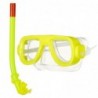 Комплект за плуване - маска с шнорхел - Жълт
