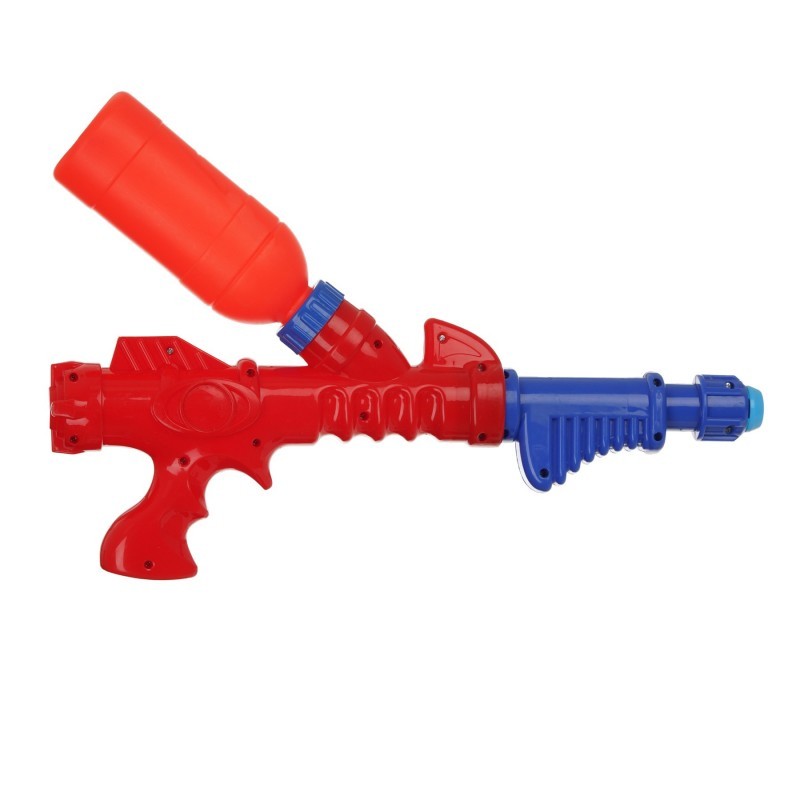 Wasserpistole mit Pumpe, 40 cm - Rot
