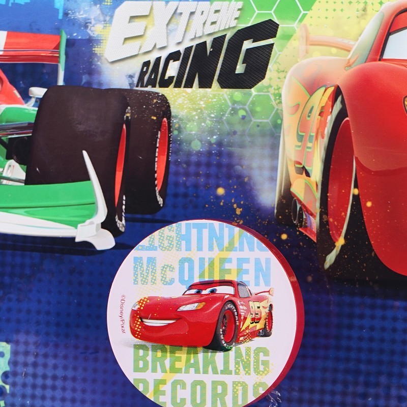 Ѕидна закачалка со слики од анимираната серија- Автомобили, 1 парче Cars