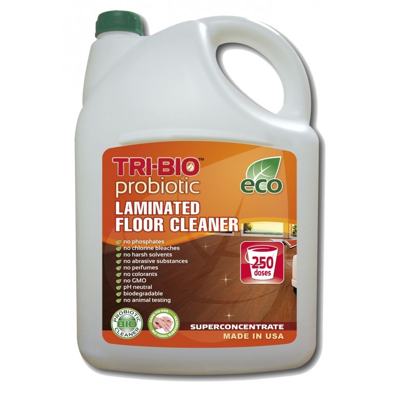 Detergent probiotic pentru curățare pardoseli laminate, 4,4 l (250 doze) Tri-Bio