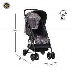 Бебешка количка Jasmin - компактна, лесно сгъваема ZIZITO 27788 4