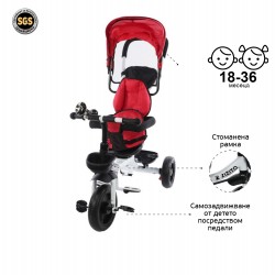 Koty Tricycle with parental control ZIZITO 27831 3