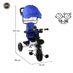 Koty Tricycle with parental control ZIZITO 27835 6