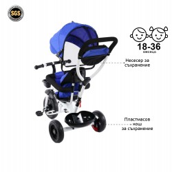 Koty Tricycle with parental control ZIZITO 27837 5