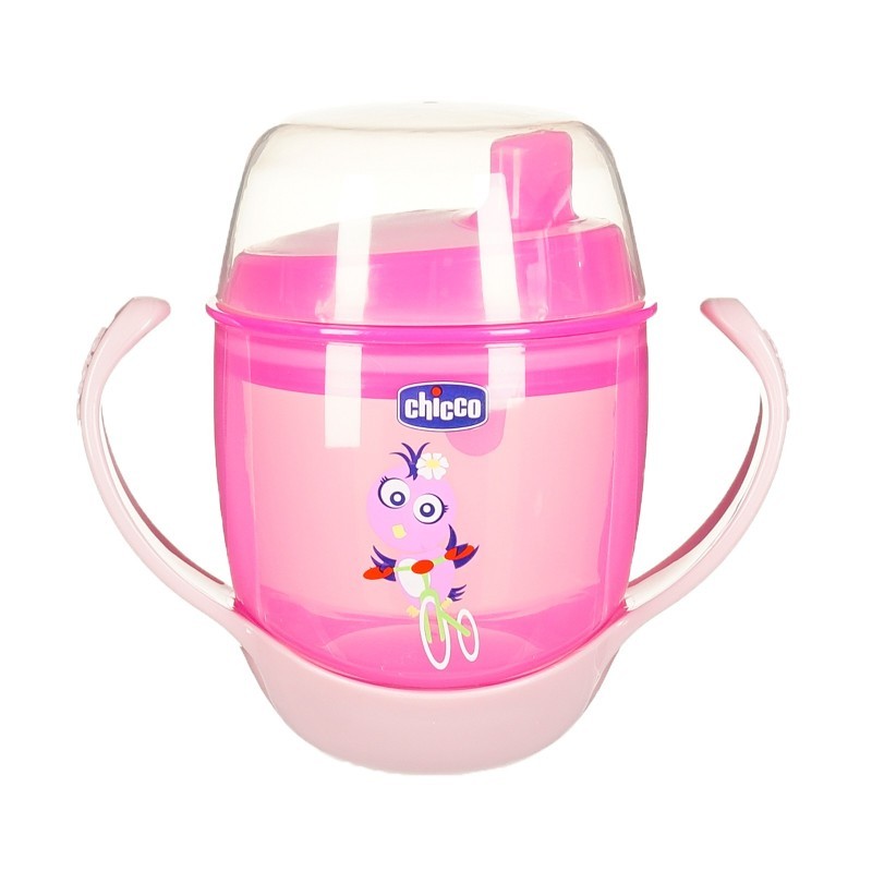 Non-spill cup, Meal Cup, 180 ml - Pink