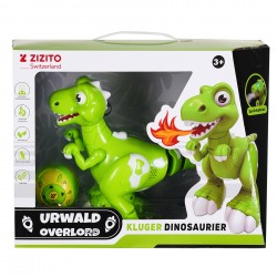 Intelligenter Dinosaurier mit Licht, Ton und Wasserspray - Der Herr des Dschungels ZIZITO 28118 4