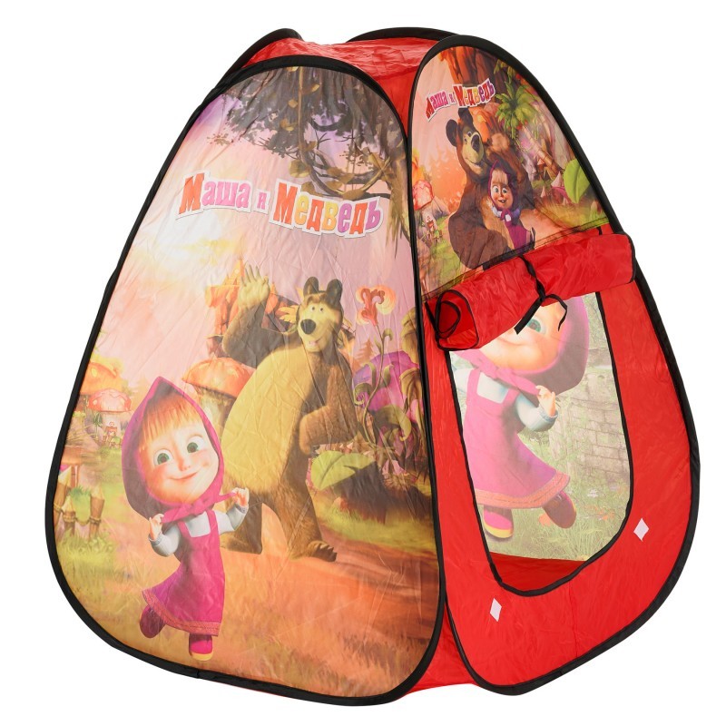 Children's tent / tent for playing Masha and the Bear Masha and the bear