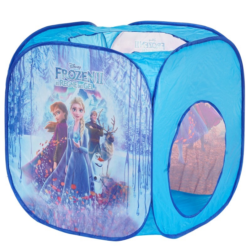 Cort pentru jocul cu personajele Regatului Înghețat, cu 50 de mingi, pentru copii Frozen