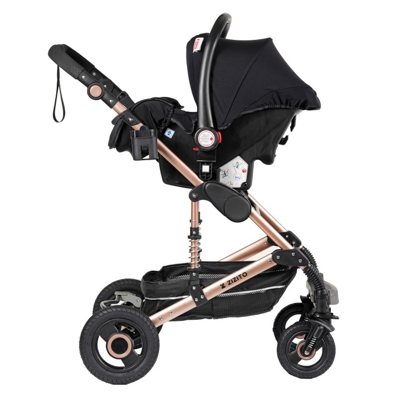 Baby stroller 3 in 1 Fontana and car seat ZIZITO