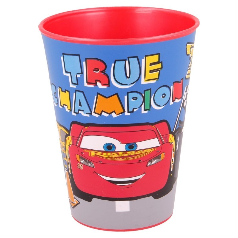 Small glass for a boy with pictures of Cars, 260 ml. Cars