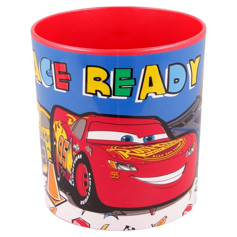 Children's cup with handle and pictures of cars, 350 ml. Cars