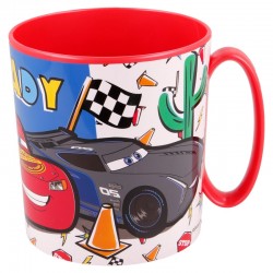 Children's cup with handle and pictures of cars, 350 ml. Cars 30369 3