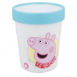 Чаша за момче двуцветна Peppa Pig Pig, 250 ml. Peppa pig 30373 