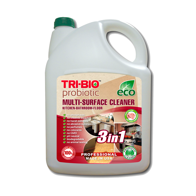 Probiotic cleaner for all surfaces 3 in 1, 4.4L Tri-Bio