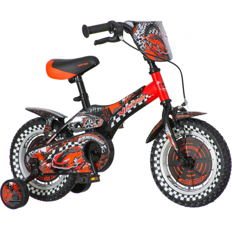 Kinderfahrrad NITRO 12", rot Venera Bike
