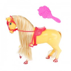 Horse set with a brush for combing the mane Toi-Toys 30684 3