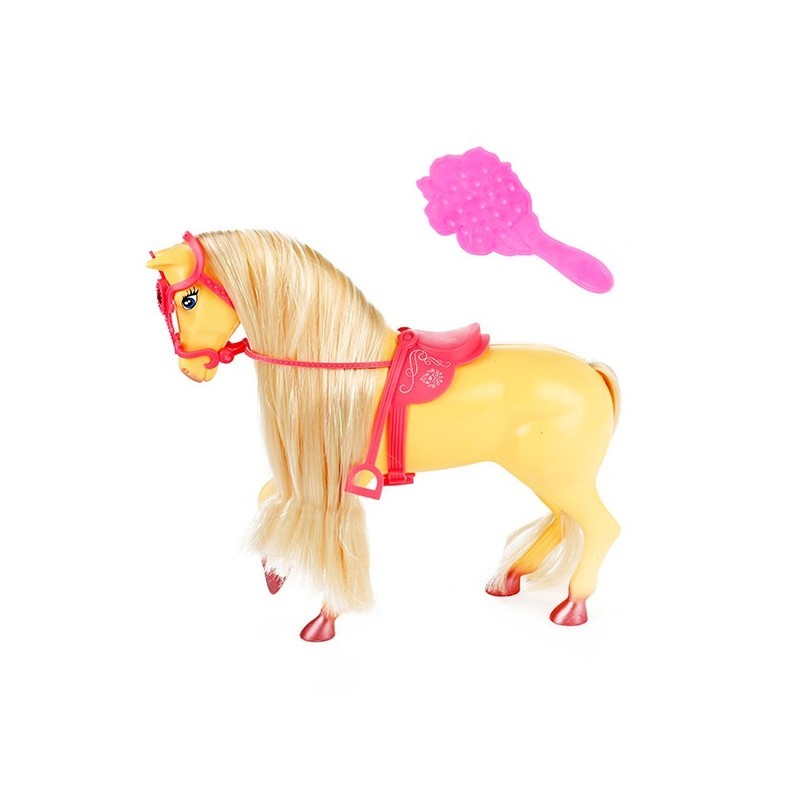 Коњски сет со четка за чешлање на гривата Toi-Toys