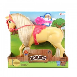 Horse set with a brush for combing the mane Toi-Toys 30685 4