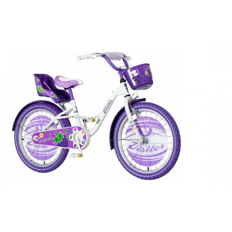 Bicicleta pentru copii BLACKBERRY 20", mov Venera Bike