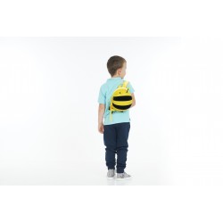 Mini backpack with bee shape and a safety belt Supercute 31055 7