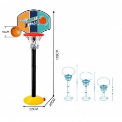 Καλάθι μπάσκετ, ρυθμιζόμενο από 73 έως 115 cm GOT 31224 7