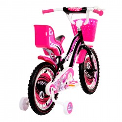 Παιδικό ποδήλατο ΜΙΚΡΗ ΚΑΡΔΙΑ 16", ροζ Venera Bike 31358 4