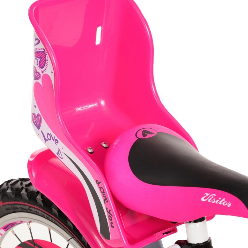 Bicicleta pentru copii LITTLE HEART 16", roz Venera Bike