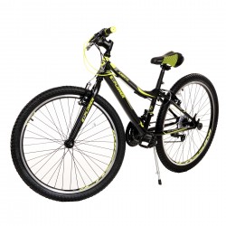 Bicicleta pentru copii EXPLORER MAGNITO 24", verde neon Venera Bike 31364 