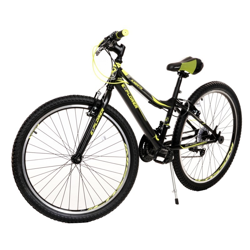 Παιδικό ποδήλατο EXPLORER MAGNITO 24", πράσινο νέον Venera Bike