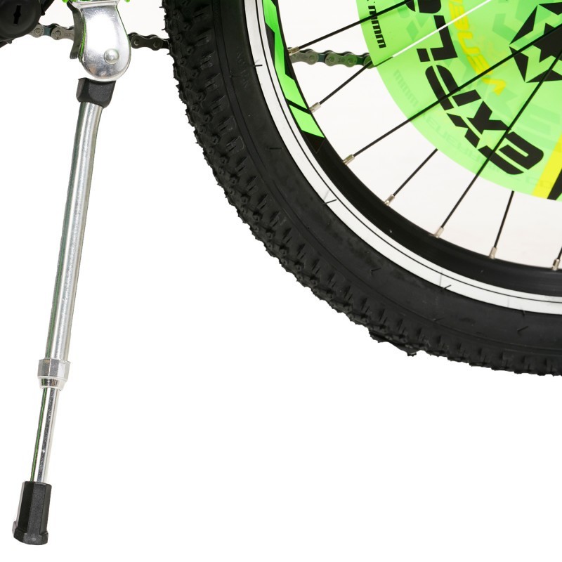 Bicicleta pentru copii EXPLORER MAGNITO 24", verde cu negru Venera Bike