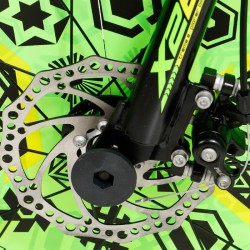 Детски велосипед EXPLORER MAGNITO 24", зелена со црна боја Venera Bike 31377 7