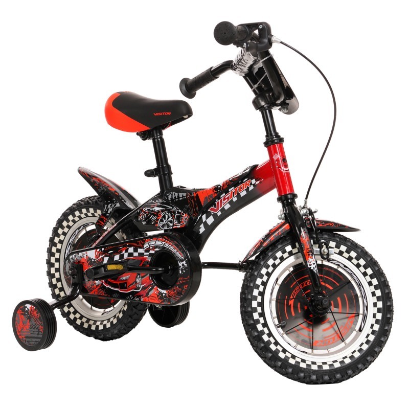 Bicicleta pentru copii NITRO 12", roșu Venera Bike