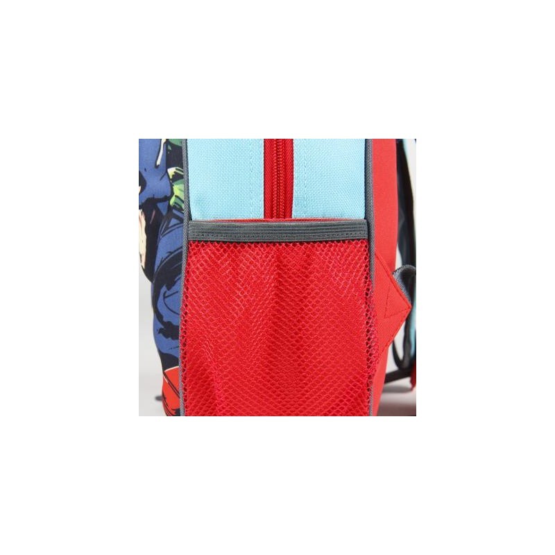 3D children backpack AVENGERS, light blue Cerda