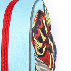 3D children backpack AVENGERS, light blue Cerda 31516 2